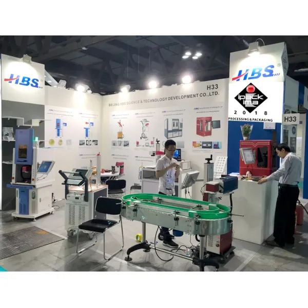 Laser CO2 Hbs Laser Marking Machine for Plastic Bottle Marking