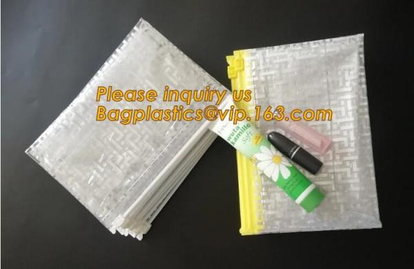 Holographic Zipper Slider Zip Lock Bubble Bag,Cosmetic Zipper Bag/Rose Gold Slider Bubble Bag with Logo,Slider Bubble Zi