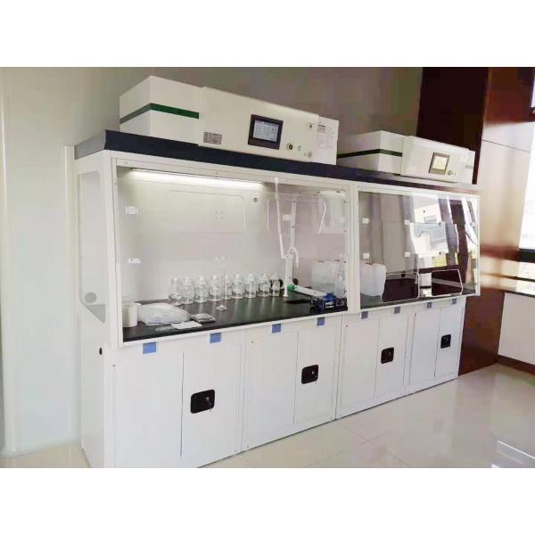 Explosion-Proof Ductless Biosafety Cabinet Laboratory Polypropylene Filtered Fume Hood with Cupboard