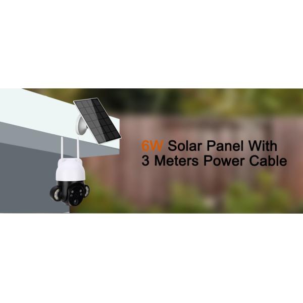 H.265 Battery Security Camera WiFi 3MP Solar Powered Outdoor Camera