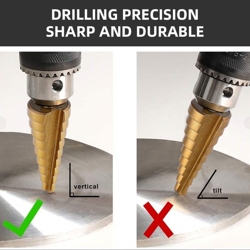 Customize Hex Shank Titanium Coated Hss Drill Bits Hss Cutter Bit