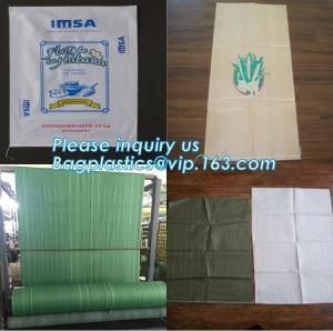Quality China manufacture high quality free sample recycled printed pp woven bag,beef cattle feed bag BOPP Laminated PP Woven Ba for sale