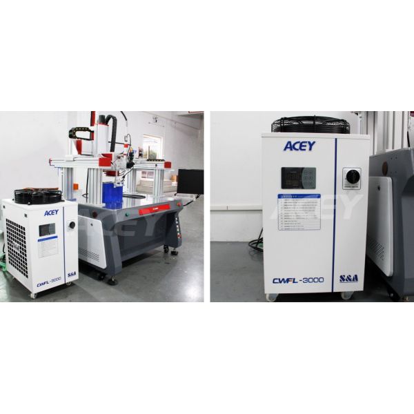 4000W Automatic Prismatic Battery Pack Laser Welding Machine For Aluminum Copper Nickel Busbar