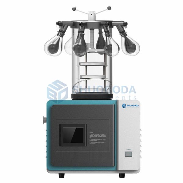 Programmed Control Lab Vacuum Freeze Dryer For Sealing Vials Material