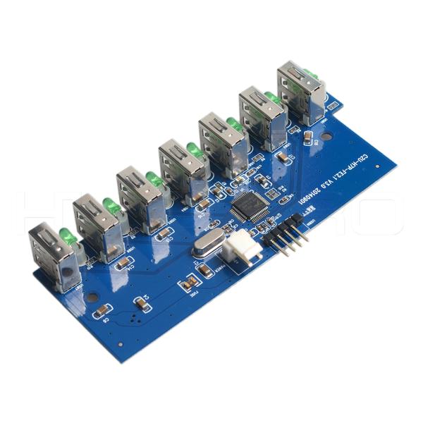 4 Layer SMT PCB Assembly For FR4 Rigid PCB IoT Adapter Green Soldermask