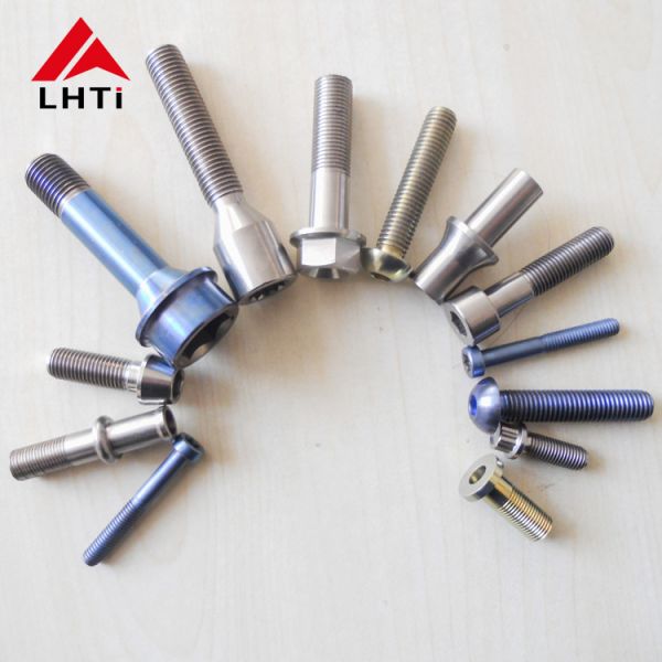 Corrosion Resistant DIN933 DIN934 Titanium Hex Bolt and Nut