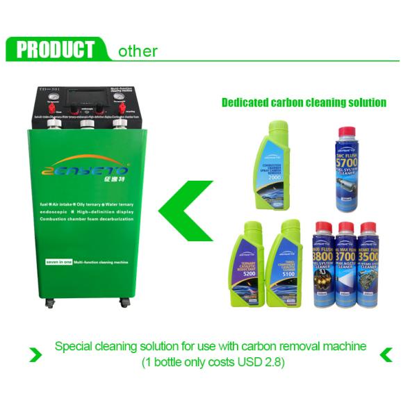 DC 12V Catalytic Converter Cleaning Machine With Endoscope 150W Power