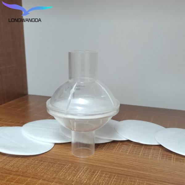 White Air Filtering Membrane with electrostatic adsorption For HMEF and BV filter & spriometry filter