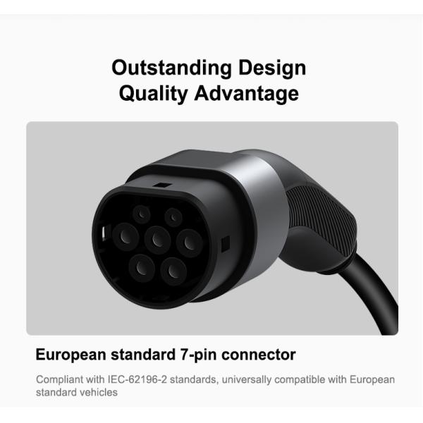 Type 2 To Type 2/GBT Multi Fast Quick EV Charger Station Plug Electric Car Charging Cable
