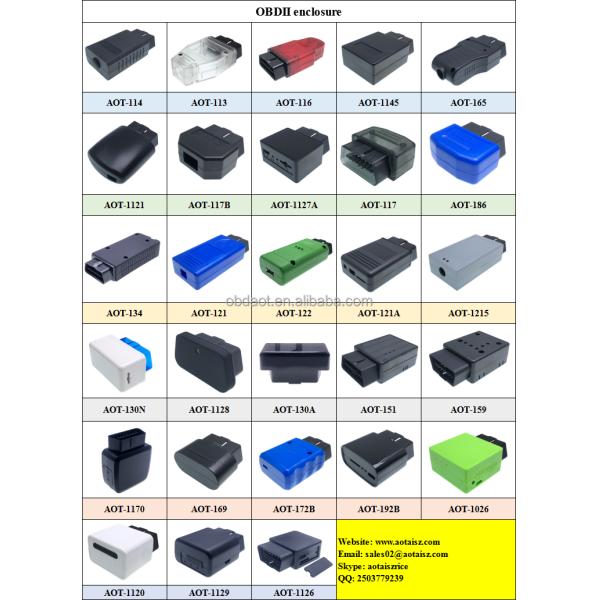 OBD GPS Tracking Enclosure with FOR GPS Function 12V Voltage OBD2 Housing