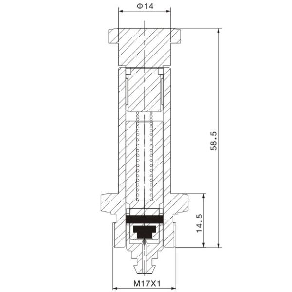 Dimension of BAPC21404044 Armature Assembly: