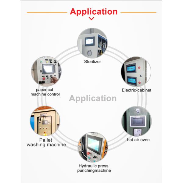 1024x600 NULL HMI PLC All In One 10.2'' Ethernet Hmi Plc Remote Controller