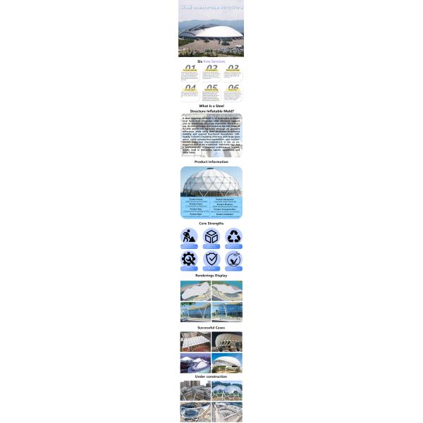 Customization Steel Membrane Structure Steel Frame Tensile Membrane Structure