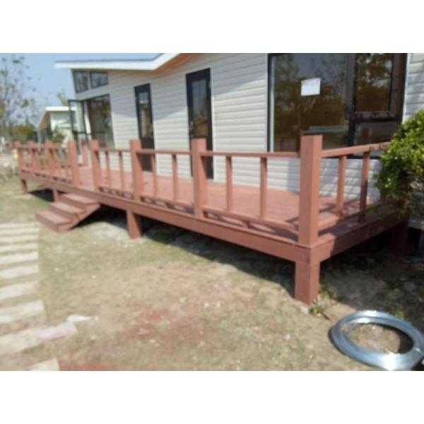 ECO Recycle Wpc Stair Railing Plastic Superior Systems Vinyl Railing Decking