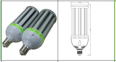 Mogual base led corn lamp e27 E40 E39 , 60W decorative b22 led corn bulb lighting