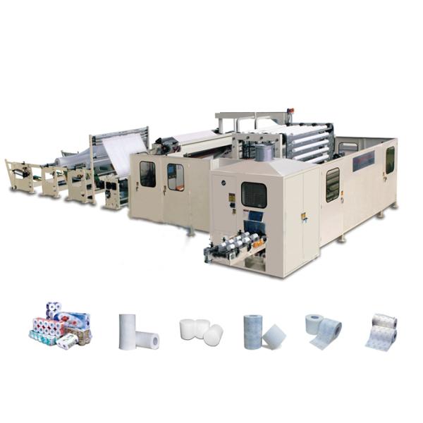 4 Blades Tissue Paper Manufacturing Machine Φ76mm Jumbo Roll Core