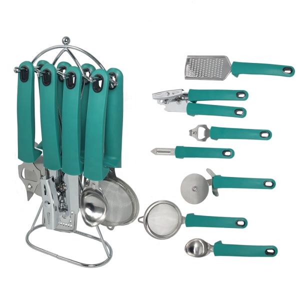 ABS Handle Fruit Vegetable Tools Kitchen Accessories Cookware Sets