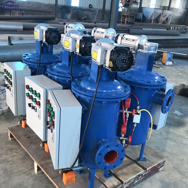 Efficient Auto Self Cleaning Strainer Automatic brush self cleaning filter housing machine for irrigation/sea water