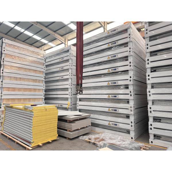 Waterproof Fireproof Windproof Flat Pack Container House Customizable Canopy Staircase Glass Curtain Wall for Bunkhouse