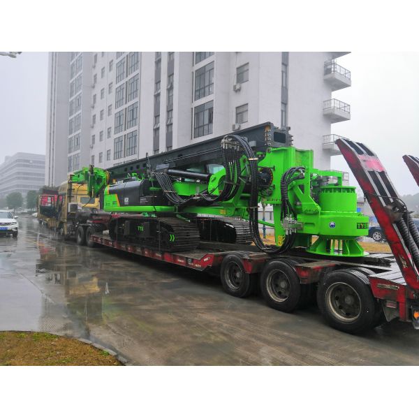 Tysim kR285c Hydraulic Piling Rig Torque 280kN.M Max. drilling Diameter 2500mm Max. drilling Depth 80m