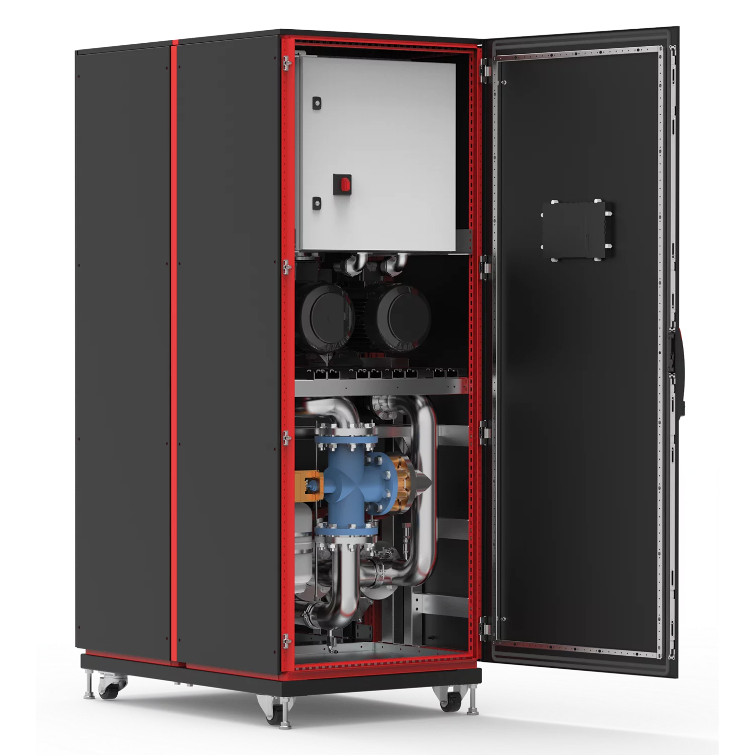 SVG Cooling Solution With Liquid Based Precision Cooling For High-Density Thermal Loads