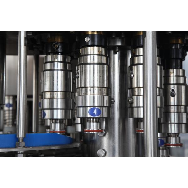 8000bph 75cl Soda Bottle Filling Machine PLC Touch Screen Control
