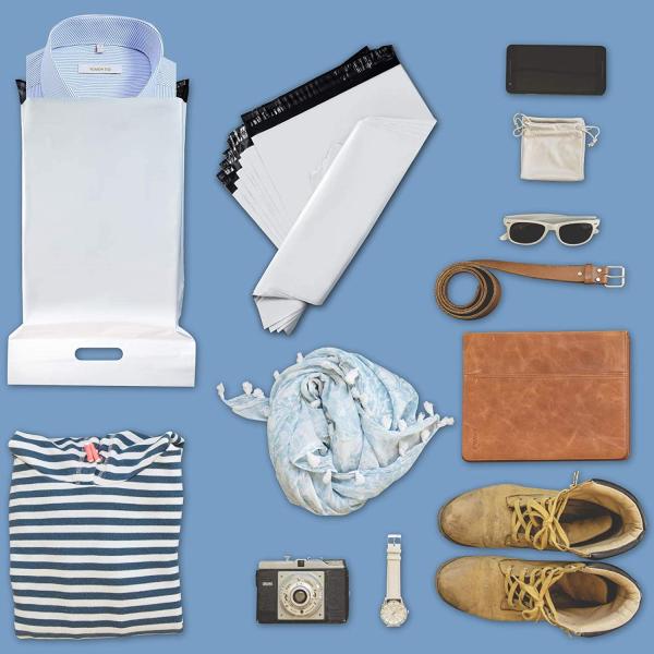 GDCX Ecommerce Packaging Printed Polymailer Custom Packaging Mailers Handle Mailing Bag Packaging Supplies Polly Mailers