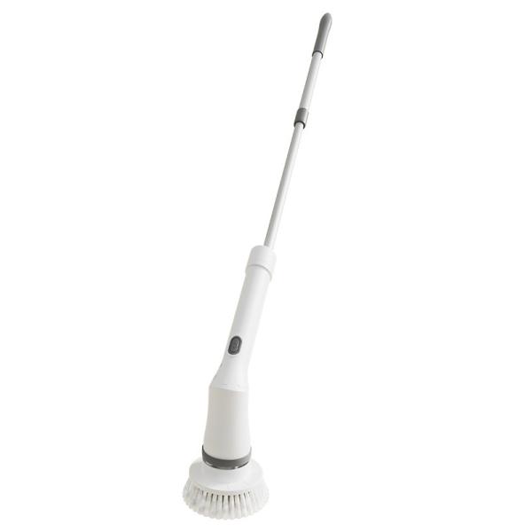 7 Replaceable Brush Heads Electric Spin Scrubber for Cleaning Bathroom Kitchen Floor