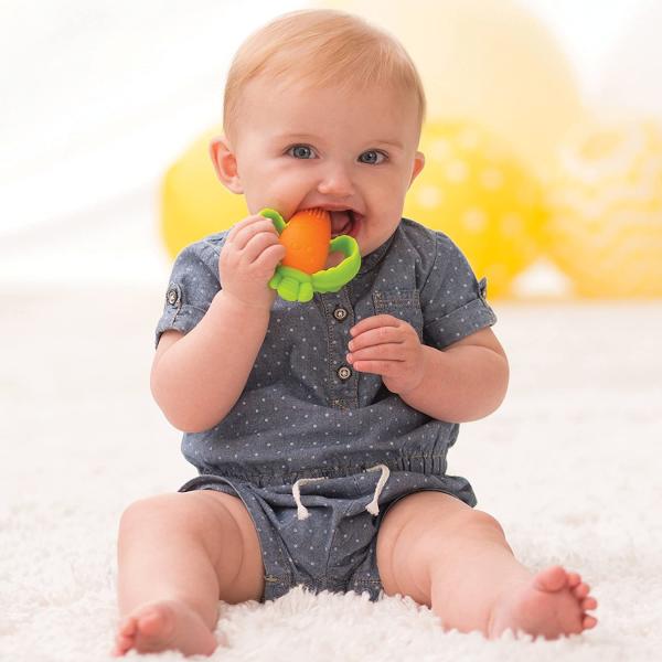 BSCI Silicone Baby Teething Toys Custom Pattern Printing
