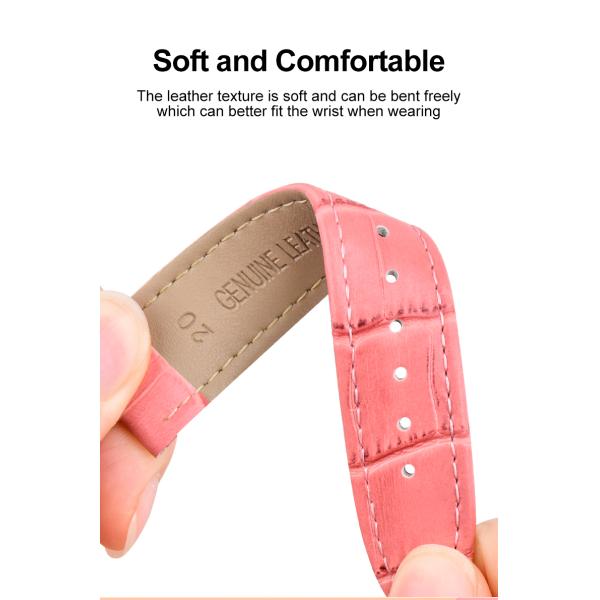 Premium Calfskin Watch Strap, Multiple Colors Available