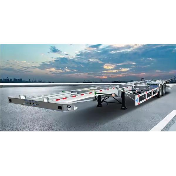 China Factory 20FT Skeleton Container Semi Trailer for Sale