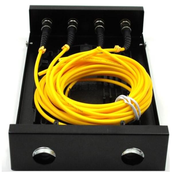 PC + ABS Outdoor Fiber Termination Box 4 Core / FTTH Fiber Optic Termination Box