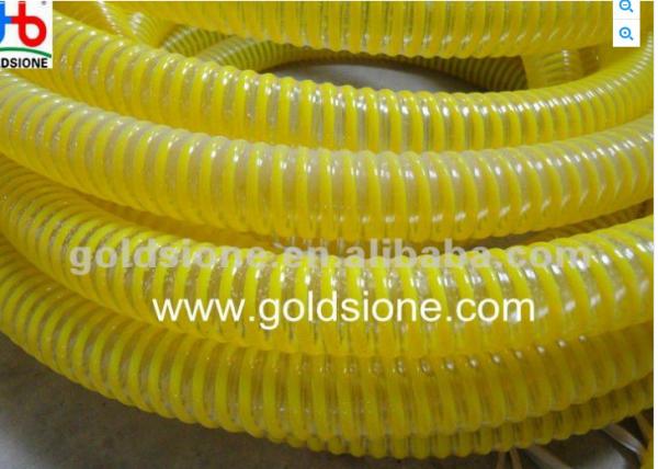 High quality Heli PVC suction hose,water discharge hose, mangueras de pvc, water pump hose