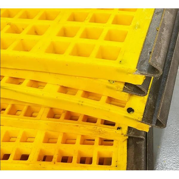 Heavy Duty Polyurethane Mining Mesh Screen Durable Polyurethane Material Screening For Mining Operations