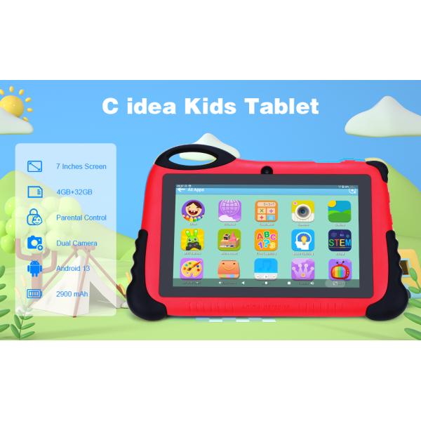 C Idea 7 Inch Kids Learning Tablet With Android 13 Educational Tablet For Student CM93