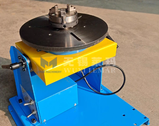 Mini 10kg CNC Welding Positioner Small Rotary Turning Table for Light Workpiece Welding