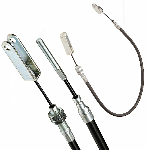 Pull-Only Brake Control Cable With U Fork End Rod