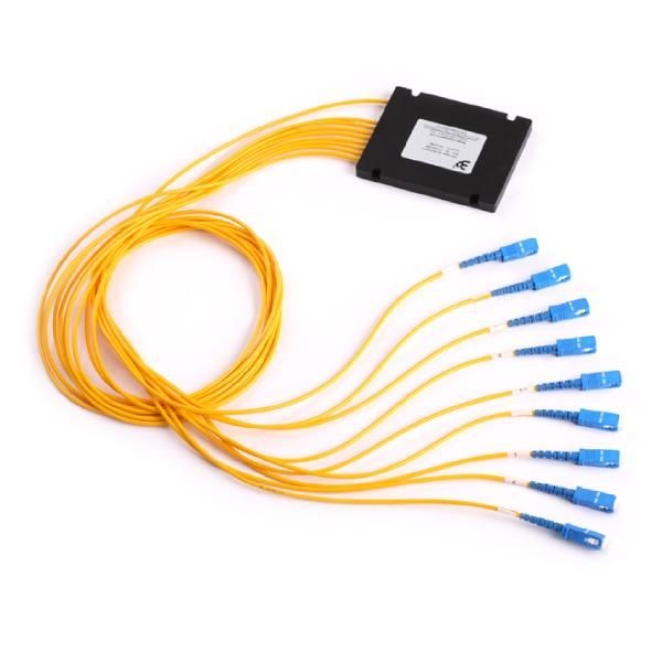 Optical Communication System PLC Optical Splitter , 1 × 8 Active Optical