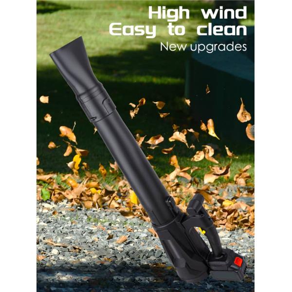 Handheld Electric Leaf Blower 6 Speed Wind Power Snow Blower
