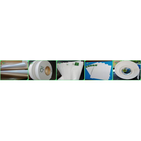 31mm 40mm Width Disposable Drinking Straw Wrapping Paper For The Restaurant