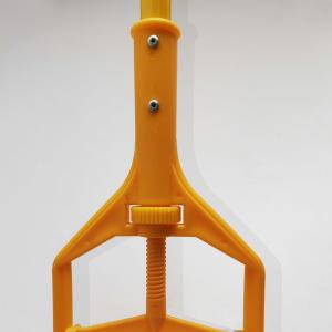 Quality Heavy Duty Looped End Wet 30x18.5cm Microfiber String Mop Industrial Jaw Clamp for sale