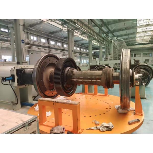 350t Wheelset Press For Wheel Disassembly And Backpressure Test