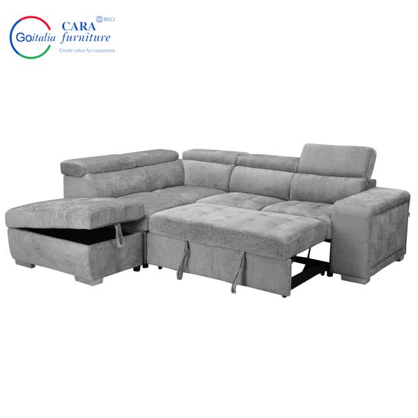 Customer's Request High Elastic Sofa Storage Function Modern Folding Sofa Bed For Bedroom