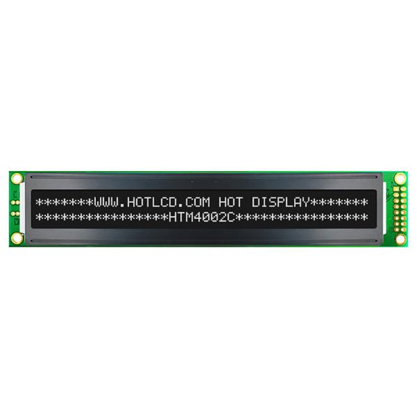5V Industrial Character LCD Module Display 40x2 8 Bit HTM4002C