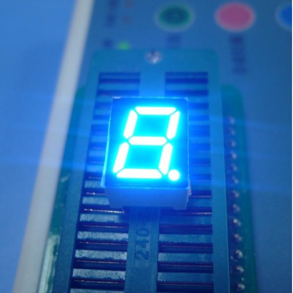 High brightness ultra red 0.39 lnch Single Digit 7 Segment Led Display common cathode for instrument panel