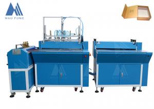 China Two Stations 360 PCS/H 780*430mm Cardboard Box Making Machine Case Maker Machine on sale