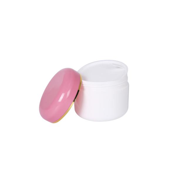 Polypropylene Dome Lid 100g Face Cream Jars Customized