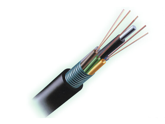 Orange 8 cores Multimode indoor Fiber Optic Cable for telecommunications