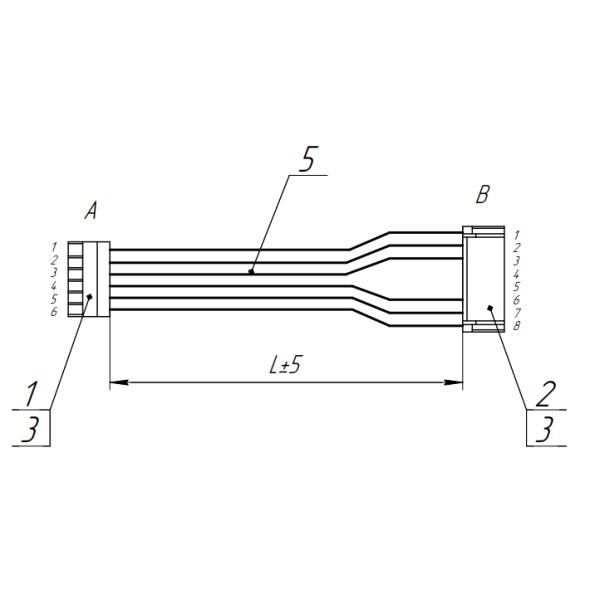 Custom cable Listed Manufacturer OEM Wire Assembly Custom Wire Harness