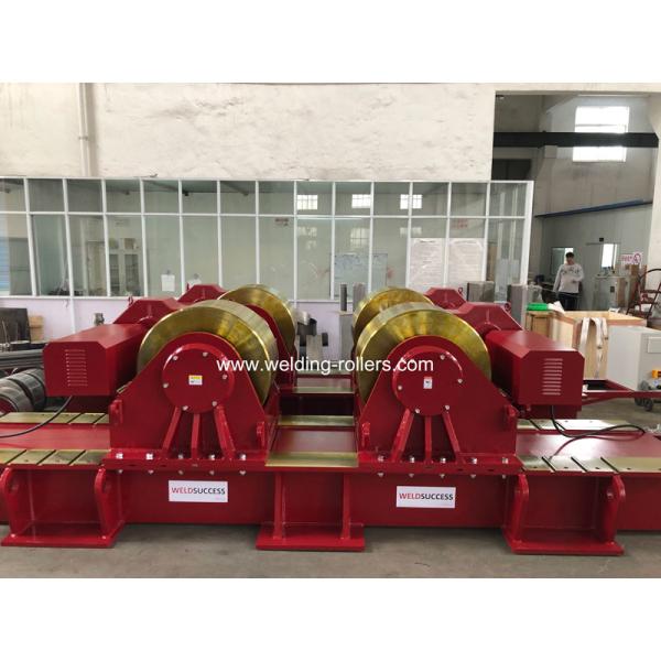 500T Pipe Conventional Welding Roller For Pipe Butt With Bolt Adjustment